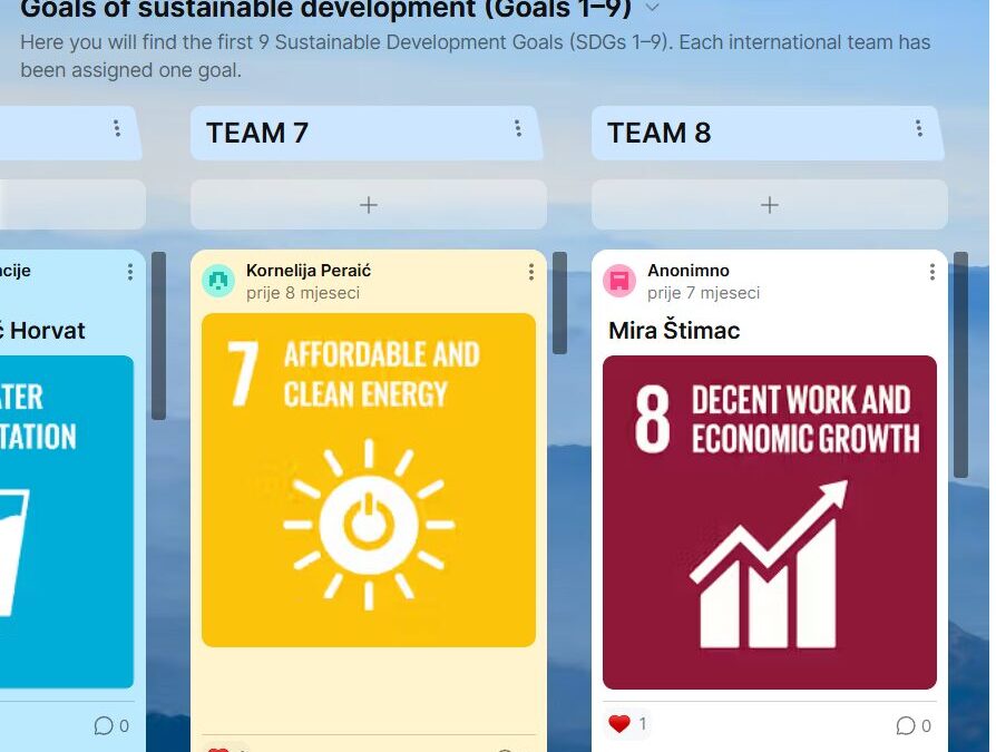 17 goals of sustainable development- “It’s IN to be GREEN 5.0“