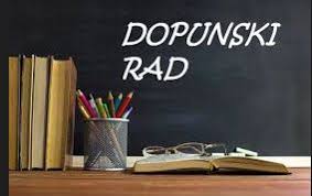 Dopunski rad za učenike završnih razreda