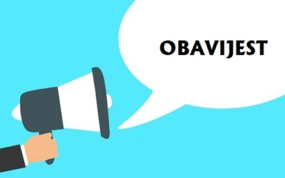 OBAVIJEST O PROMJENAMA U ORGNIZACIJI RADA ŠKOLE